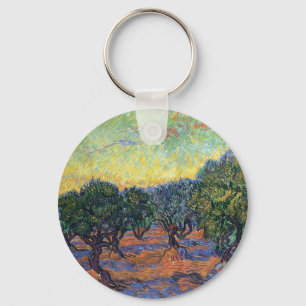 Llavero Olivar de Vincent Van Gogh Impresionismo Arte