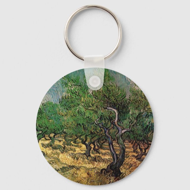 Llavero Olive Grove de Vincent van Gogh (Anverso)