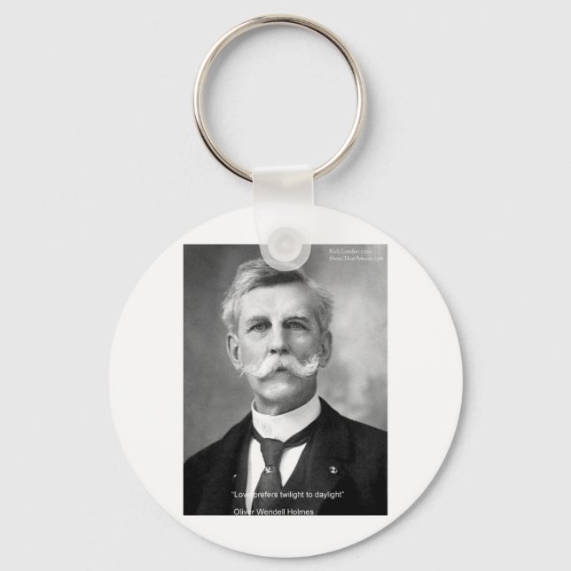 Llavero Oliver W Holmes "Love Twilight" Quote Gifts & Card (Anverso)