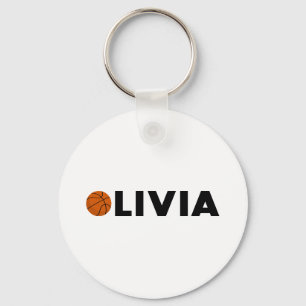 Llavero Olivia Basketball