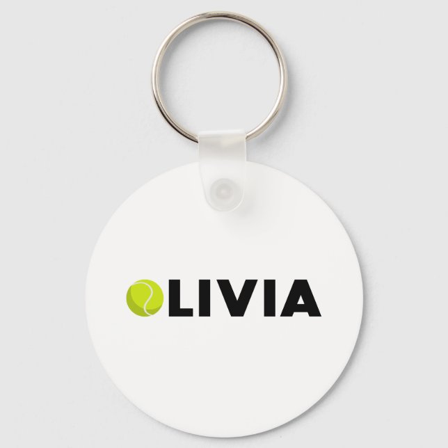 Llavero Olivia Tennis (Anverso)