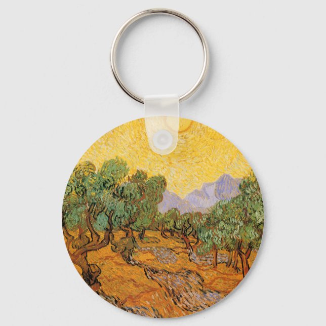 Llavero Olivos, Vincent Van Gogh (Anverso)