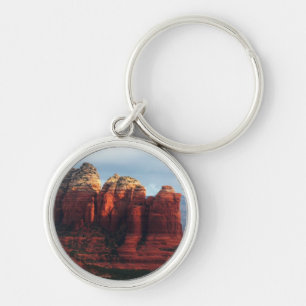 Llavero Olla de café nublada roca en Sedona Arizona