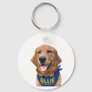 Llavero Ollie the Lucky Dog Photo Keychain