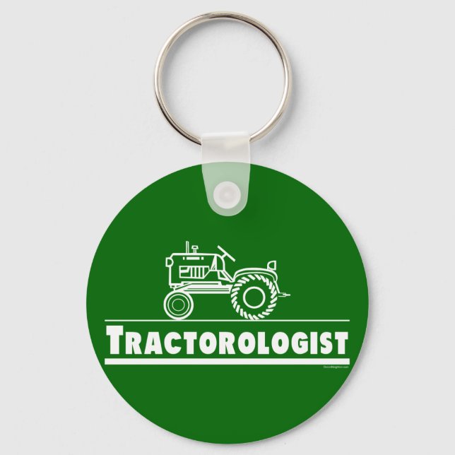 Llavero Ología del Tractor Verde (Anverso)