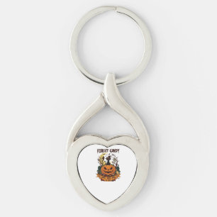 Llavero Olvidar Caramelo Solo Dame Gato Halloween Calabaza