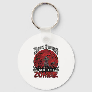 Llavero Olvidar Princesa Zombie Luna de Sangre Murciélagos