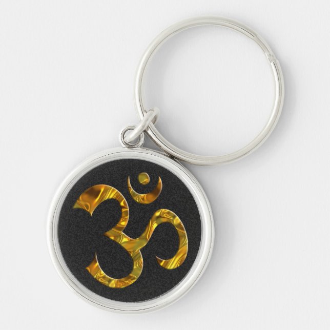 LLAVERO OM / AUM - ORO (Frente)