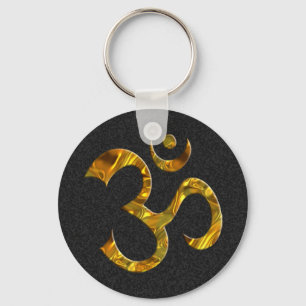 LLAVERO OM / AUM - ORO