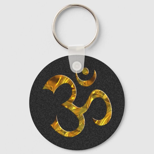 LLAVERO OM / AUM - ORO (Anverso)