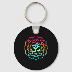 Llavero Om Mandala Espiritual Zen Yoga Budista Meditar Mi