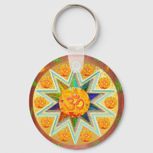 Llavero OM Mantra : CHANT Loud GAYATRI, en Heart SAVITRI