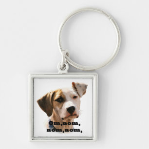 Llavero Om, nom, nom, nom,