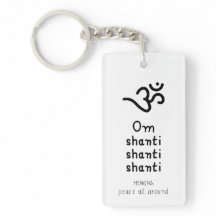 Om Shanti Shanti Shanti - sanskrit quote