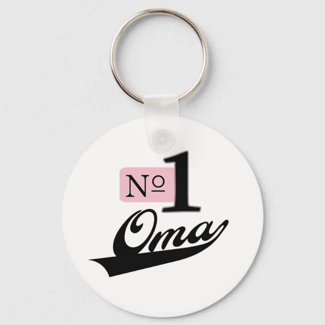 Llavero Oma número uno (Anverso)