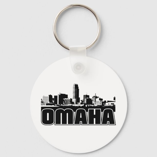 Llavero Omaha Skyline (Anverso)