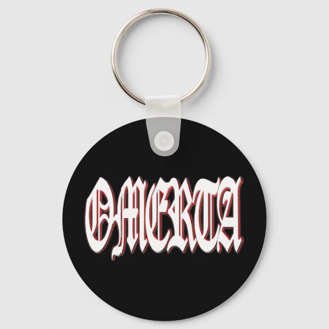 Llavero OMERTA Keychain (Anverso)