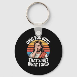 Llavero Omg Chicos Eso No Es Lo Que Dije Jesús Retro Fai