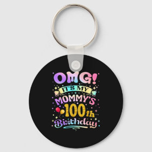 Llavero Omg Es El Cumpleaños Número 100 De Mi Mami Feliz 1