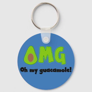 Llavero OMG Oh My Guacamole - Funny Keychain