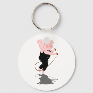 Llavero Omitir cerdo Personalizado lindo