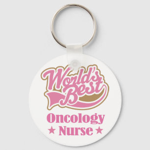 Llavero Oncología Nurse Gift (Mejor Mundo)