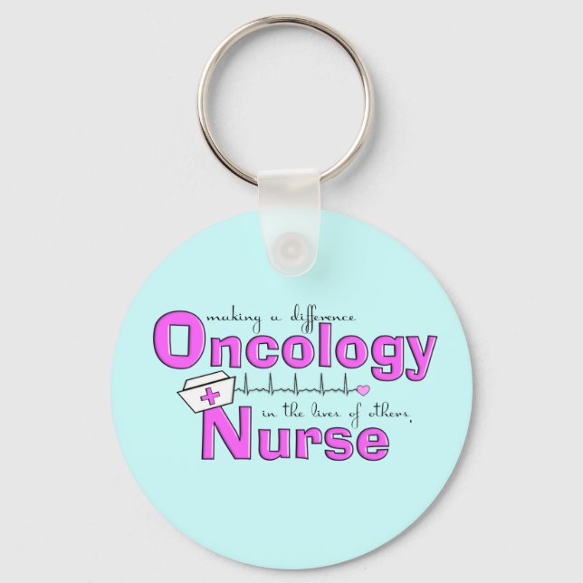 Llavero Oncología Nurse Gifts (Anverso)