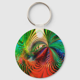 Llavero Ondas abstractas