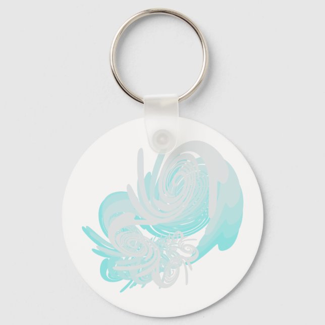 Llavero Ondas de Fibonacci (Anverso)