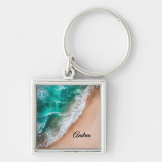 Llavero Ondas en Sandy Beach Personal