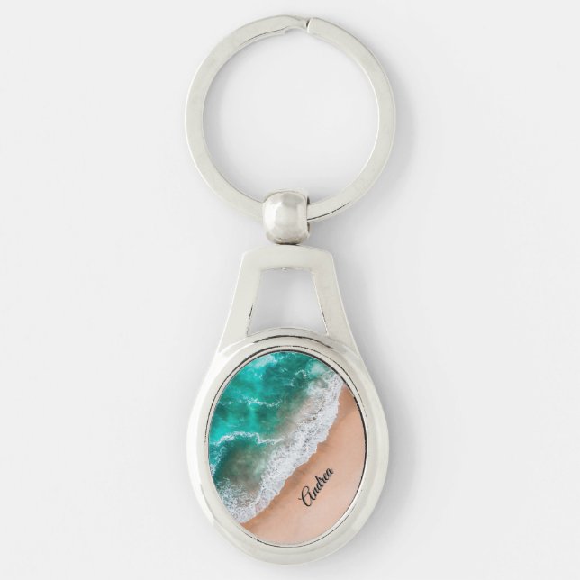 Llavero Ondas en Sandy Beach Personal (Anverso)