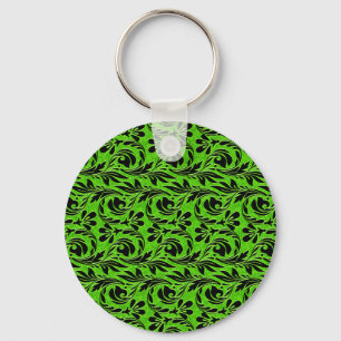 Llavero Ondas metálicas, KEYCHAIN Neon-Black