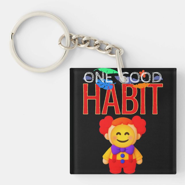 Llavero One Good Habit (Frente)