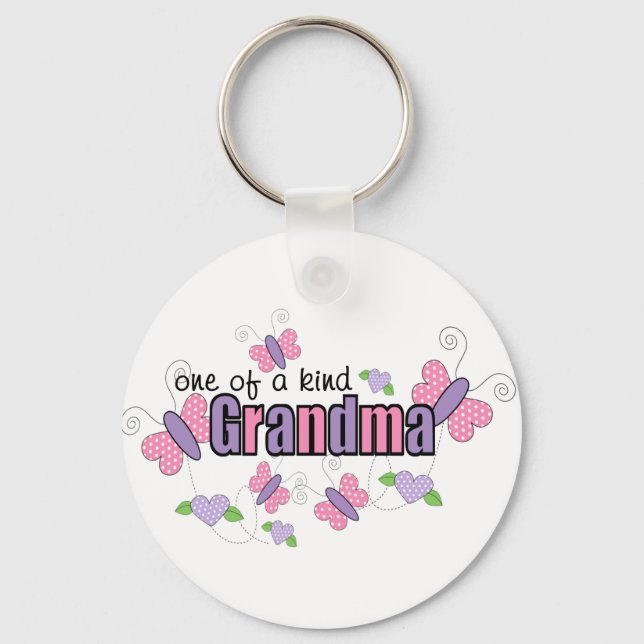 Llavero One Of A Kind Grandma (Anverso)