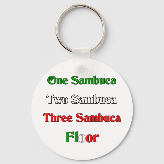 Llavero One Sambuca (Anverso)