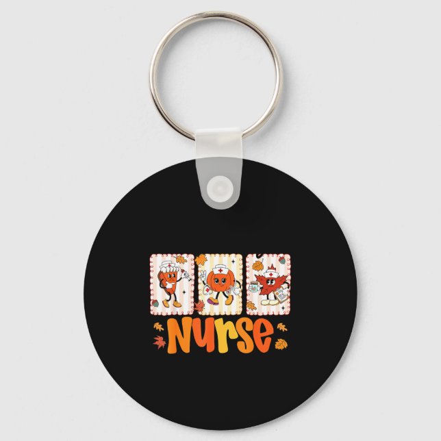 Llavero One Thankful Nurse Thanksgiving Turkey Day Nurse G (Anverso)