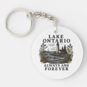 Llavero Ontario Lago Siempre Y Por Siempre