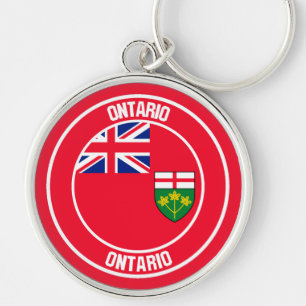 Llavero Ontario Round Emblem