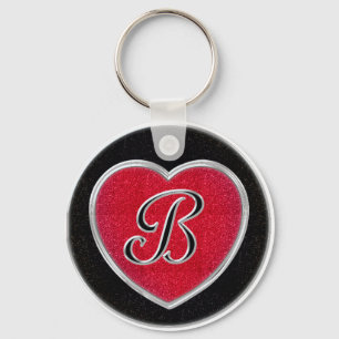 Llavero Onyx and Ruby Keychain