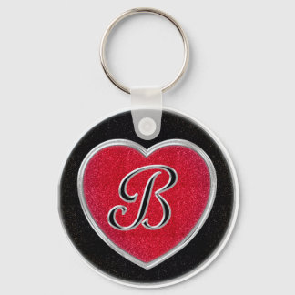 Llavero Onyx and Ruby Keychain