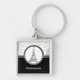 Llavero Onyx Eiffel Tower Keychain
