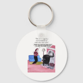 Llavero Oops, olvidaste la madera