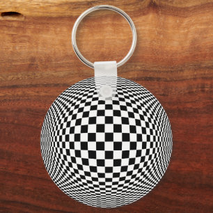 Llavero Op Art