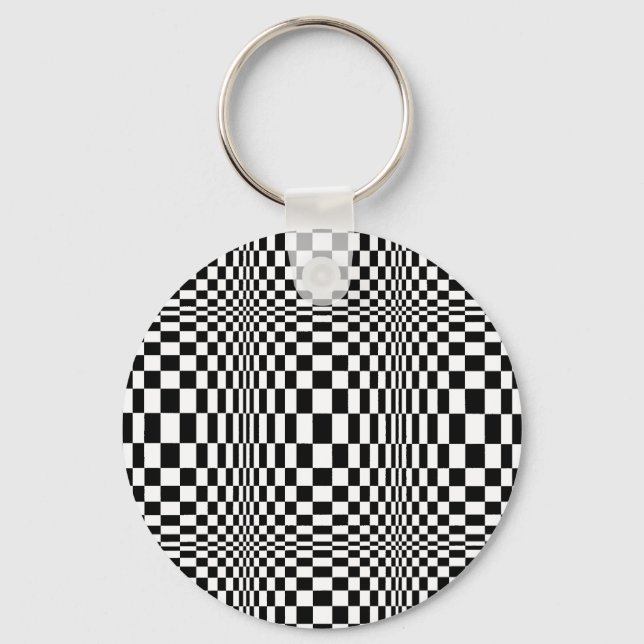 Llavero OP-Art #1 en Emporio Moffa (Anverso)