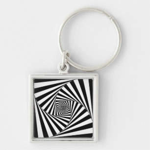 Llavero OP-Art #4 en Emporio Moffa