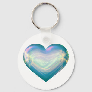 Llavero Opal Satin Heart
