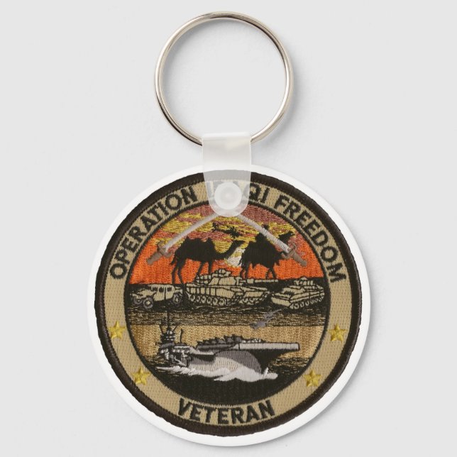 Llavero Operación Keychain de Libertad Iraquí (Anverso)