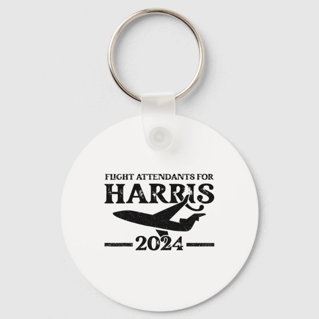 Llavero Operadores De Vuelo De Kamala Harris 2024 (Anverso)
