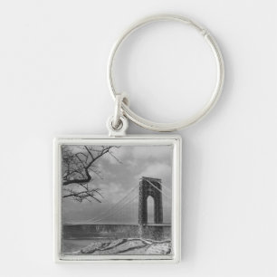 Llavero Opinión B&W de puente colgante