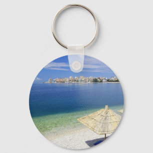 LLAVERO OPINIÓN MAGNÍFICA DE LA PLAYA